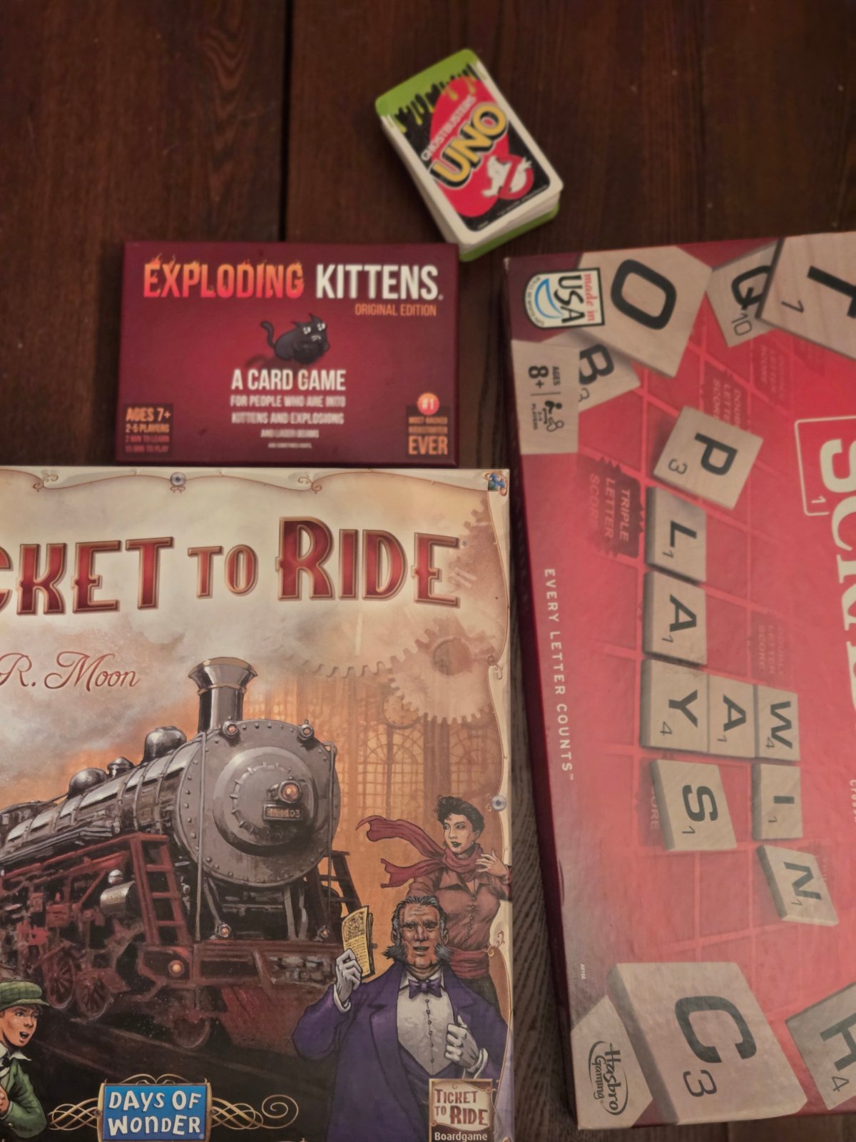 Games Night in the Warming Tent