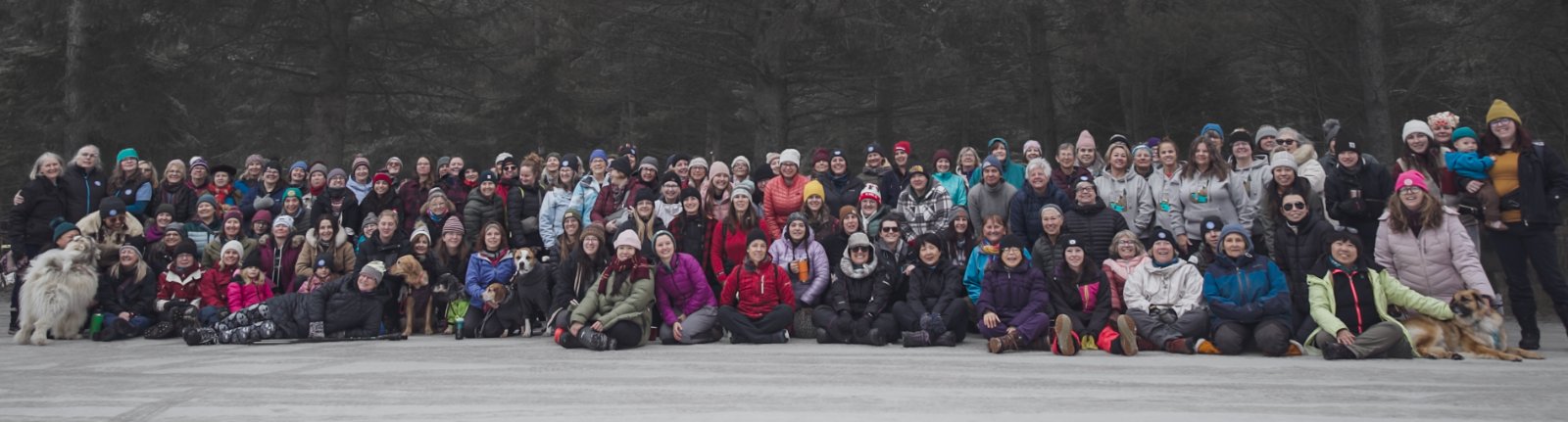 The Freezing Woman 8 Group Picture!